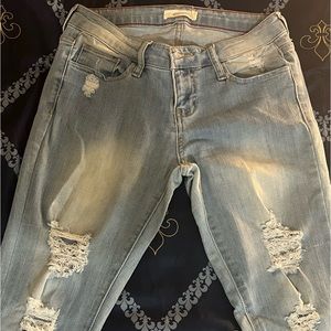 Distress Jeans Junior size 5